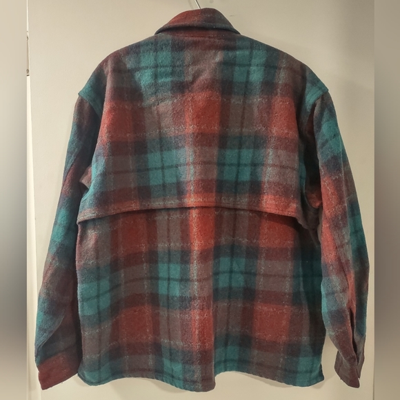 Johnson Hunting Togs Wool Plaid Jacket Vintage - Picture 2 of 7